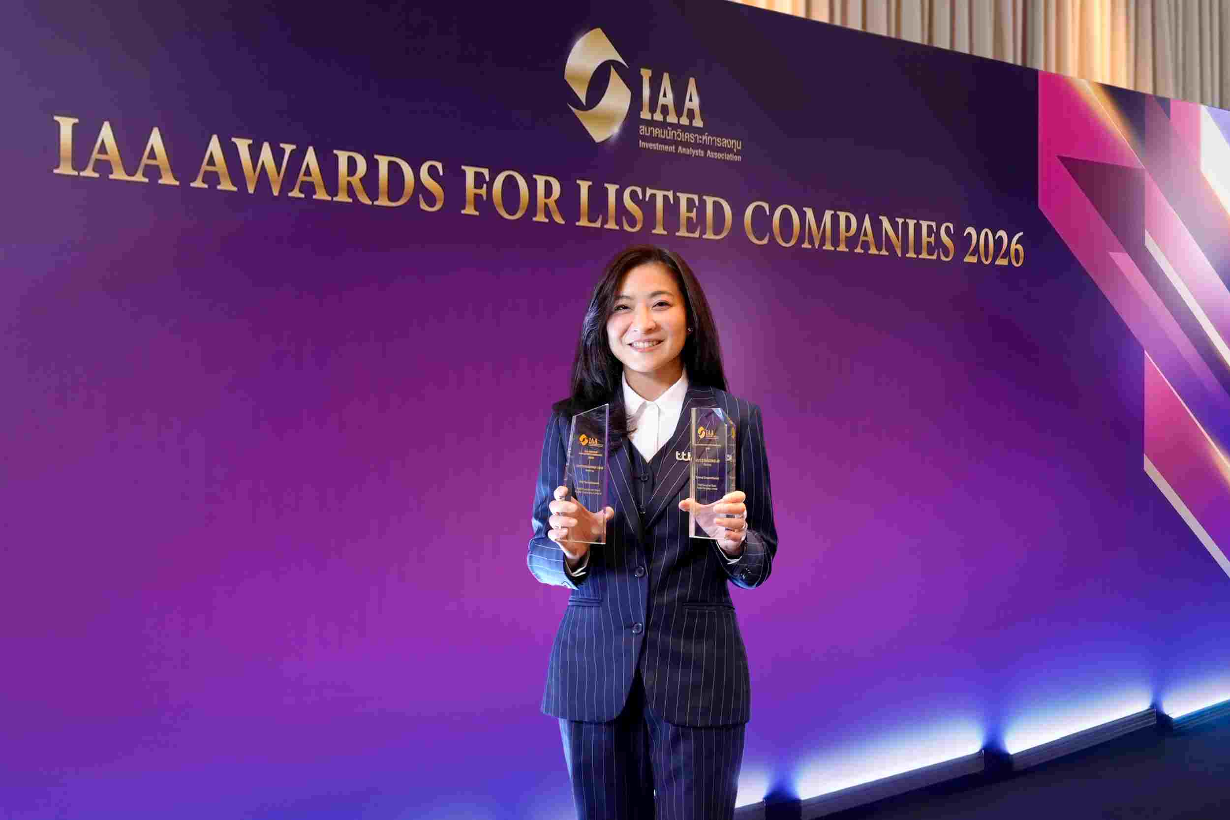 ทีทีบี คว้า 2 รางวัลจากเวที IAA AWARDS 2026